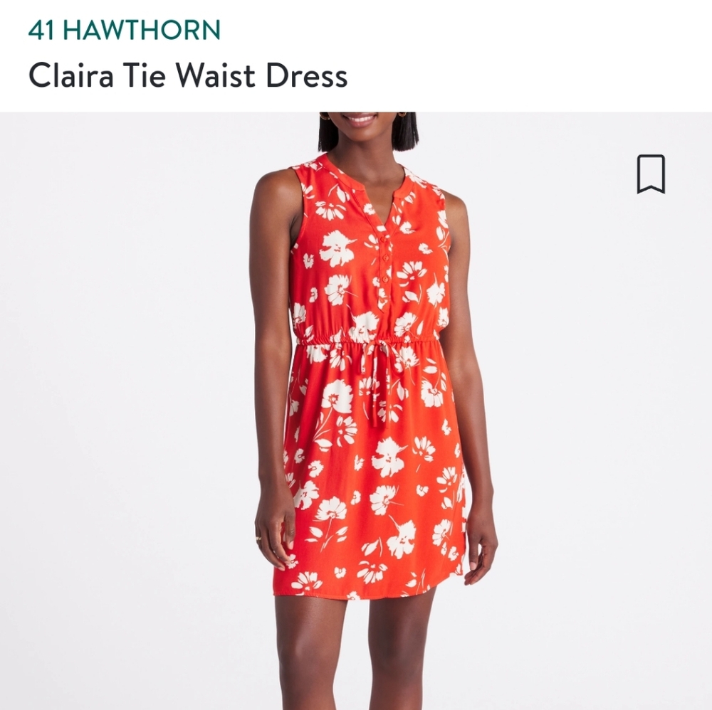 41 Hawthorn Claira Tie Waist Dress